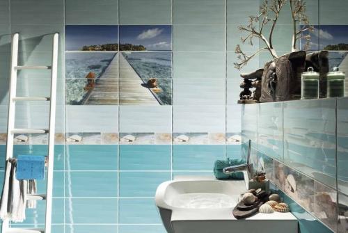 Плитка арабески дизайн ванной комнаты. Выбор дизайна и стиля