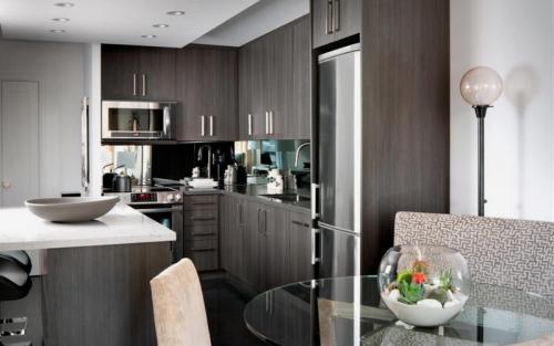 Как расположить технику на угловой кухне. Какой стиль для угловой кухни выбрать