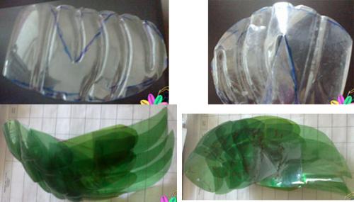 Как сделать попугая из пластиковых бутылок. Попугай из пластиковых ложек и бутылок