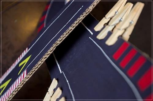 Автотрек из картона своими руками. Как сделать детский гоночный трек