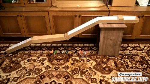 Как сделать трек для машинок из картона. Детский гоночный трек своими руками