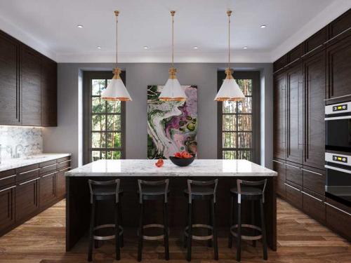 Дизайн кухни 2 на 2 с окном. Два окна на кухне: варианты дизайна помещения