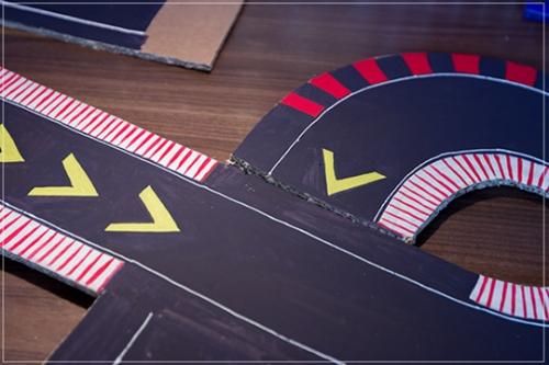 Автотрек из картона своими руками. Как сделать детский гоночный трек