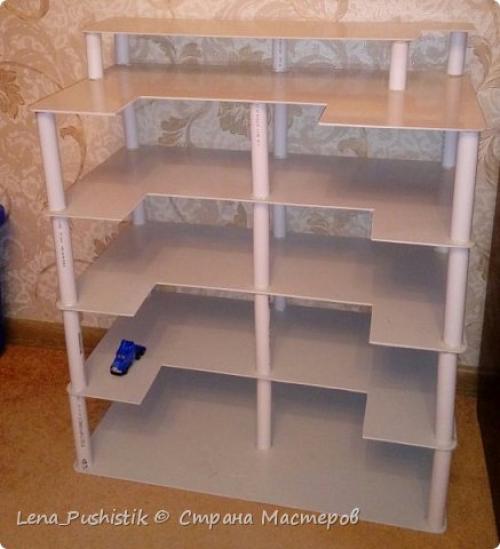 Парковка своими руками из коробки. Паркинг для игрушечных машинок