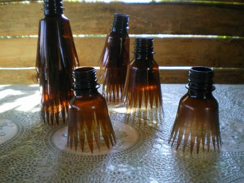 Жираф из пластиковых бутылок своими руками. Кот из пластиковых бутылок.Мастер класс.