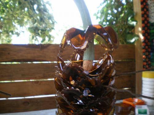 Жираф из пластиковых бутылок своими руками. Кот из пластиковых бутылок.Мастер класс.