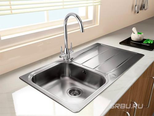 Виды моек для кухни. Нержавейка или камень? 10 Виды моек для кухни. Нержавейка или камень? 10