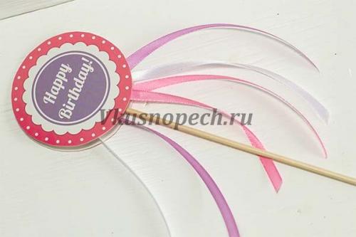 Что такое топпер в кулинарии. Как сделать топпер на торт — топ 5 самых трендовых разновидностей топперов