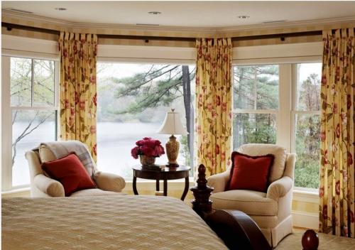 Шторы в деревенском стиле 10