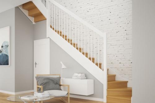 Деревянные лестницы в скандинавском стиле 03 Деревянные лестницы в скандинавском стиле 03