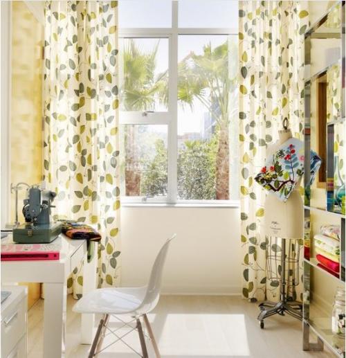 Шторы в деревенском стиле 01