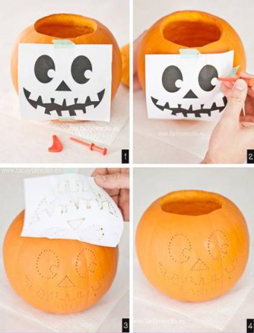 Сделать тыкву на Хэллоуин своими руками. Как вырезать тыкву на Хэллоуин