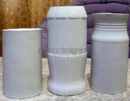 Ваза из гипсокартона своими руками. Предметы декора своими руками: как сделать неповторимую вазу из гипса