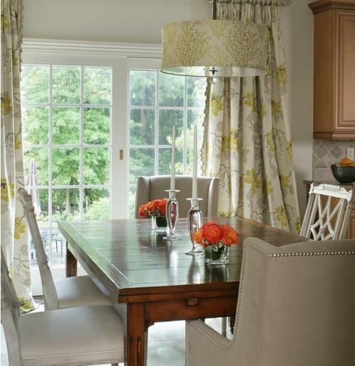 Шторы в деревенском стиле 12