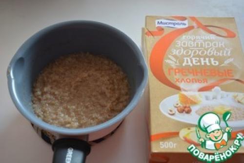 Овсяная каша с халвой. Гречневая каша с халвой и финиками