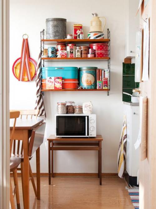 Кухня в винтажном стиле 19