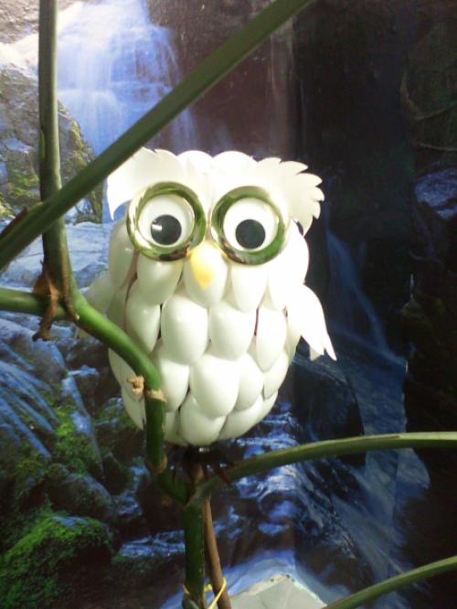 Как сделать сову из бутылок. Как сделать сову из пластиковой бутылки: мастер-класс 31