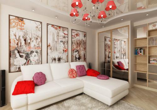 Столовая гостиная 16 метров. Дизайн гостиной 16 кв. м. в однокомнатной квартире или хрущевке