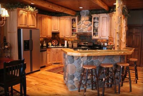 Дизайн кухни-гостинной в загородном доме. Особенности дизайна кухни-гостиной