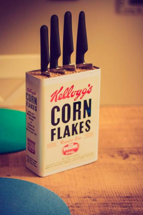 Полезные вещи для кухни. Иде. Универсальный держатель для ножа