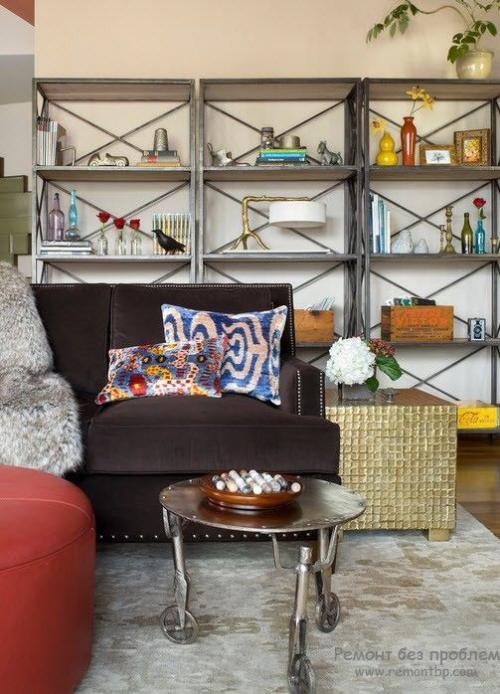 Металл в интерьере. Применение металла в интерьере