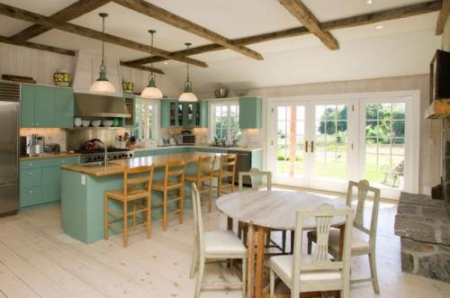 Кухни для загородного дома. Кухня-столовая: особенности планировки