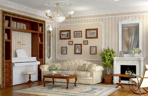 Интерьер 3 х комнатной квартиры 60 кв м. Варианты стилей интерьера для двухкомнатной квартиры 60 кв м.