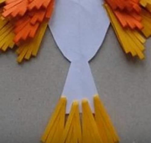 Как сделать Жар птицу. Жар птица из бумаги своими руками: птица-феникс в технике квиллинг