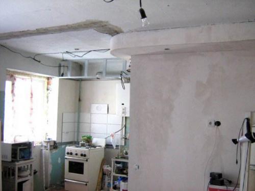 Перенос кухни в зал в хрущевке. Кухня в хрущевке: этапы ремонта