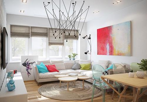 Как обставить зал в частном доме. Создаем неповторимый дизайн зала в частном доме 25