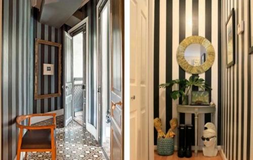 Оформление коридора в доме обоями. Трансформация пространства