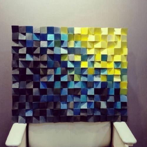 Панно из досок своими руками. Потрясающий декор стены за небольшие деньги – эффектное 3D панно из деревянных брусков