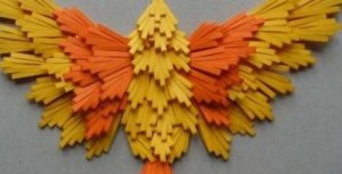 Как сделать Жар птицу. Жар птица из бумаги своими руками: птица-феникс в технике квиллинг