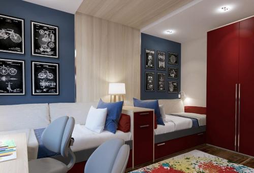 Планировка 3 комнатной квартиры п-44. Какой выбрать стиль и дизайн интерьера трехкомнатной квартиры П44Т