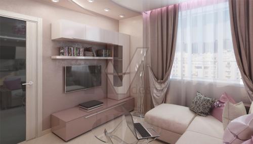 Интерьер 3 х комнатной квартиры 60 кв м. Варианты стилей интерьера для двухкомнатной квартиры 60 кв м. 09