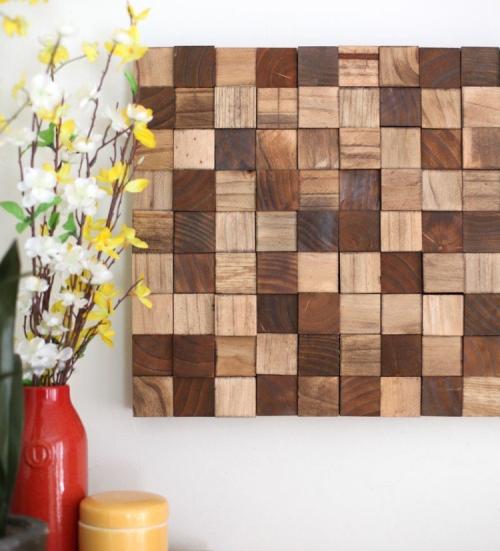 Панно из досок своими руками. Потрясающий декор стены за небольшие деньги – эффектное 3D панно из деревянных брусков