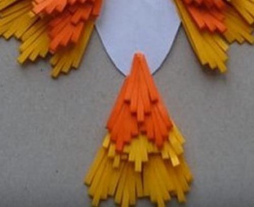 Как сделать Жар птицу. Жар птица из бумаги своими руками: птица-феникс в технике квиллинг