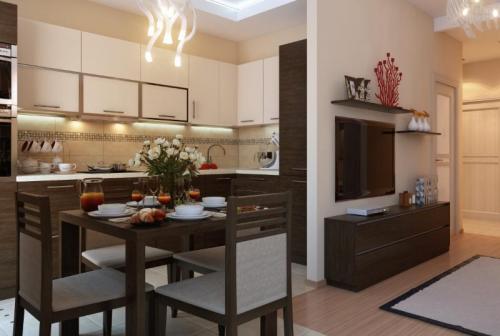 Объединение кухни и гостиной с газовой плитой нормы. Основные требования к переустройству, перепланировке