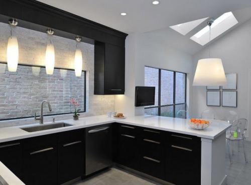 Черная матовая кухня. Особенности черной кухни