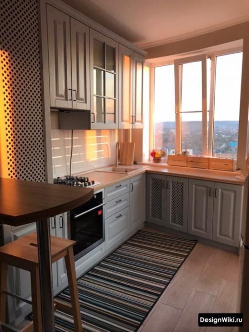 Расположение холодильника на кухне.  Холодильник не должен «ломать» рабочий треугольник 14