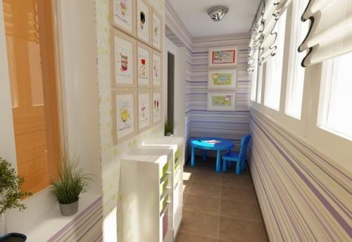 Балконы отделка интересные идеи. Дизайн детской комнаты на балконе и лоджии — интересные идеи