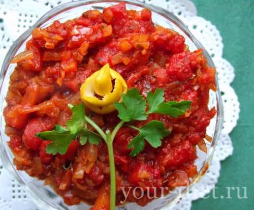 Итальянский соус из помидор. Итальянский томатный соус