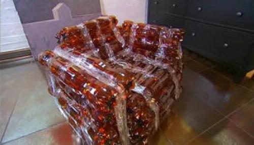 Кресло из бутылок пластиковых своими руками. Собираем кресло