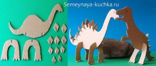 Поделки для детей 10 лет. ДИНОЗАВРЫ.