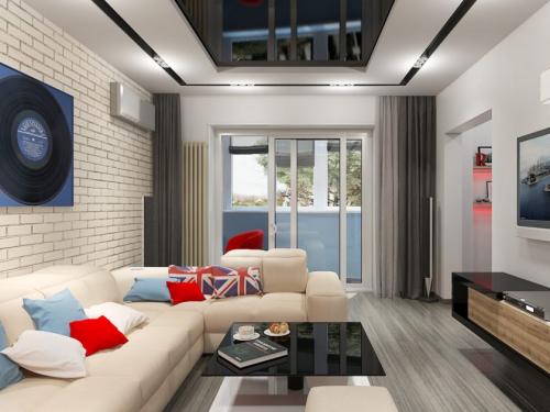 Природный камень в интерьере. Все преимущества комбинации 06