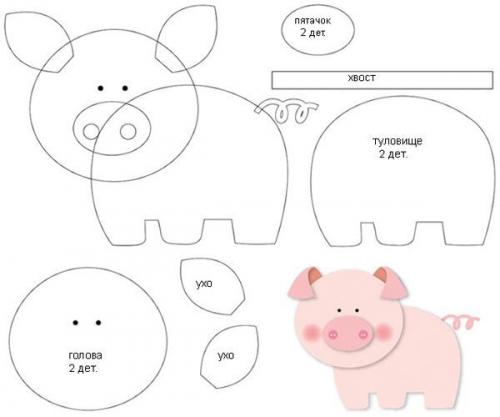 Новогодние игрушки из фетра шаблоны. Новогодние игрушки из фетра своими руками