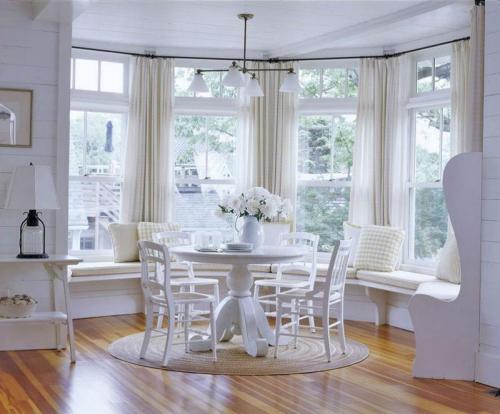 Кухня столовая с эркером в частном доме. Кухня с эркером в частном доме