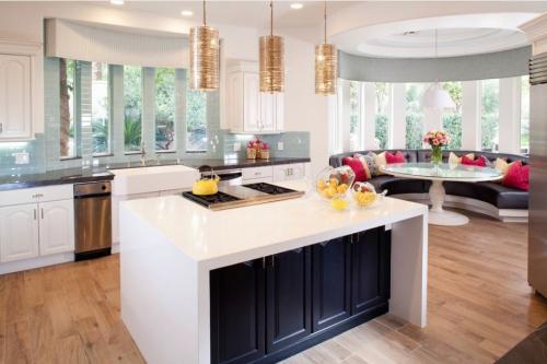 Кухня столовая с эркером в частном доме. Кухня с эркером в частном доме