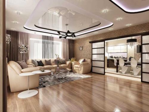 Как сделать ремонт в зале в частном доме. Варианты меблировки