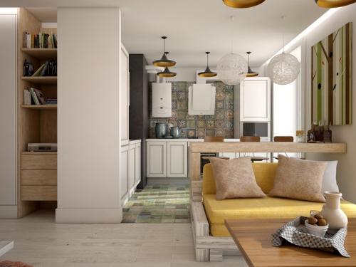 Интерьер квартиры площадью 48 кв.м 02